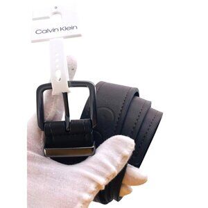 Calvin Klein Mens  Leather Belt Size Small NWT dark brown